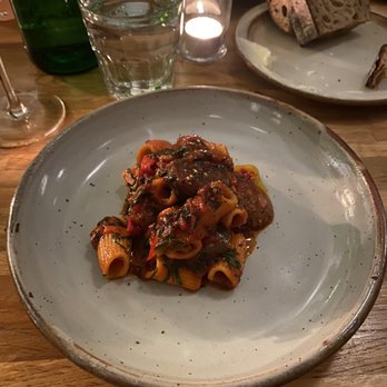 The Baker’s Table - Rigatoni with Lamb Sausage - New American Near Me - Newport, Kentucky