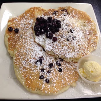 Scramblers Cafe - Mmm... Blueberry ricotta pancakes - Breakfast & Brunch Near Me - Norco, California Scramblers Cafe - Mmm... Blueberry ricotta pancakes - Breakfast & Brunch Near Me - Norco, California