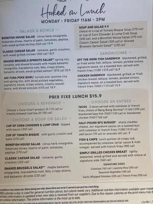 Menu photo 2 Bonefish Grill Orlando, FL Menu photo 2 Bonefish Grill Orlando, FL