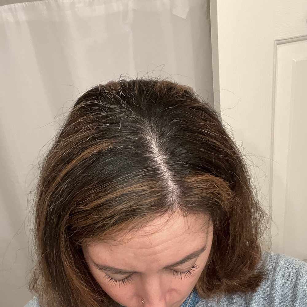 Flying Scissors Salon & Spa - No reason she couldn't highlight the white hairs so they wouldn't be as noticeable it's like she purposely avoided them. Waste of money!! - Skin Care Near Me - Clermont, Florida Flying Scissors Salon & Spa - No reason she couldn't highlight the white hairs so they wouldn't be as noticeable it's like she purposely avoided them. Waste of money!! - Skin Care Near Me - Clermont, Florida
