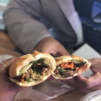 S Level Tea - Insides of the Grilled Pork Sandwich and BBQ Korean Chicken Sandwich IG: @sumicraves - Sandwiches Near Me - Kent, Washington S Level Tea - Insides of the Grilled Pork Sandwich and BBQ Korean Chicken Sandwich IG: @sumicraves - Sandwiches Near Me - Kent, Washington