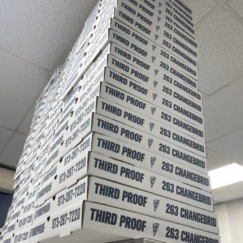 Third Proof Pizzeria - Pizza boxes - Pizza Near Me - Pine Brook, New Jersey