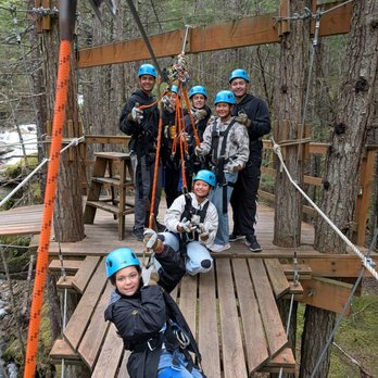 Grizzly Falls Zipline - Guides were great with the kids! - Ziplining Near Me Grizzly Falls Zipline - Guides were great with the kids! - Ziplining Near Me