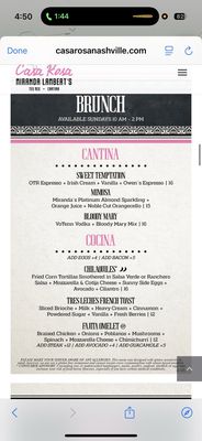 Menu photo 7 Miranda Lambert's Casa Rosa Nashville, TN Menu photo 7 Miranda Lambert's Casa Rosa Nashville, TN
