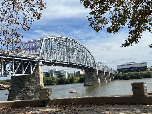 Purple People Bridge by null