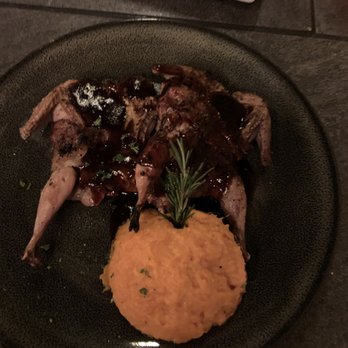 Cabernet Grill - Quail with sweet potatoes - Seafood Near Me - Fredericksburg, Texas Cabernet Grill - Quail with sweet potatoes - Seafood Near Me - Fredericksburg, Texas