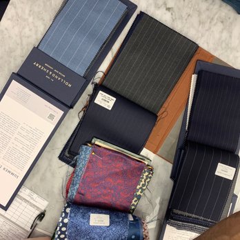 Alan David Custom - Picking the fabric for my new suit - Men's Clothing Near Me - New York, New York Alan David Custom - Picking the fabric for my new suit - Men's Clothing Near Me - New York, New York
