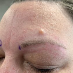 D’Zar Threading & Spa - Before microblading