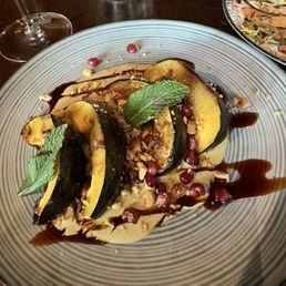 Carmelized acorn squash Carmelized acorn squash