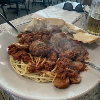 Mario's Pizza & Pasta - Spaghetti and meatballs - Italian Near Me - Seabrook, Texas