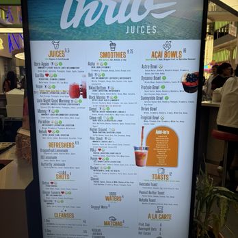 Thrive Juices - Juice Bars & Smoothies Near Me - Houston, Texas