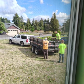 Titan Tree Care - The end load of what they cut off trees! - Tree Services Near Me - Rainier, Oregon Titan Tree Care - The end load of what they cut off trees! - Tree Services Near Me - Rainier, Oregon