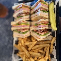 Space Age Restaurant and Bar - Club sandwich was great!