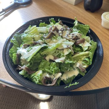 Piecasso - Caesar salad with anchovies!!! - Pizza Near Me - Stowe, Vermont Piecasso - Caesar salad with anchovies!!! - Pizza Near Me - Stowe, Vermont