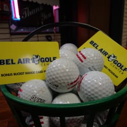 Bel Air Golf Center - Bonus Bucket Cards   that  save money on all bucket sizes available in pro shop.