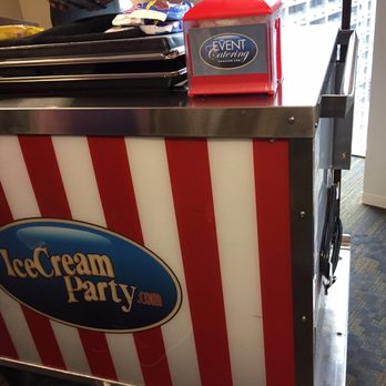 IceCream Party - a red and white striped ice cream machine - Desserts Near Me - Houston, Texas IceCream Party - a red and white striped ice cream machine - Desserts Near Me - Houston, Texas