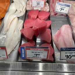 Tuna steaks looking spectacular!