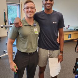 AdventHealth Sports Med & Rehab - Tyler final day at PT