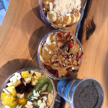 Playa Bowls - 3 create your own bowls with acai base and a create your own smoothie - Juice Bars & Smoothies Near Me - Wayne, Pennsylvania