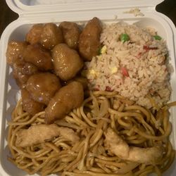 Rice Bowl - Lemon chicken combo plate