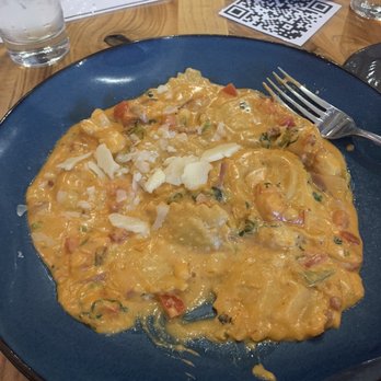 M'tucci's Twenty-Five - Lobster & Shrimp Ravioli - Italian Near Me - Albuquerque, New Mexico M'tucci's Twenty-Five - Lobster & Shrimp Ravioli - Italian Near Me - Albuquerque, New Mexico