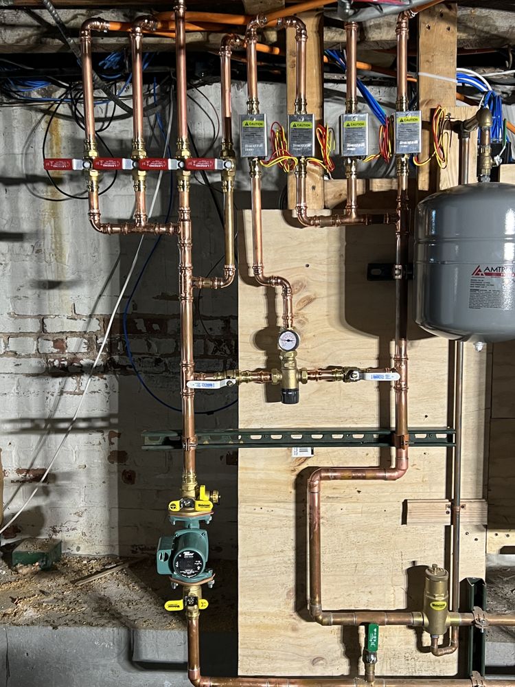 Slide of Family Drain Cleaning