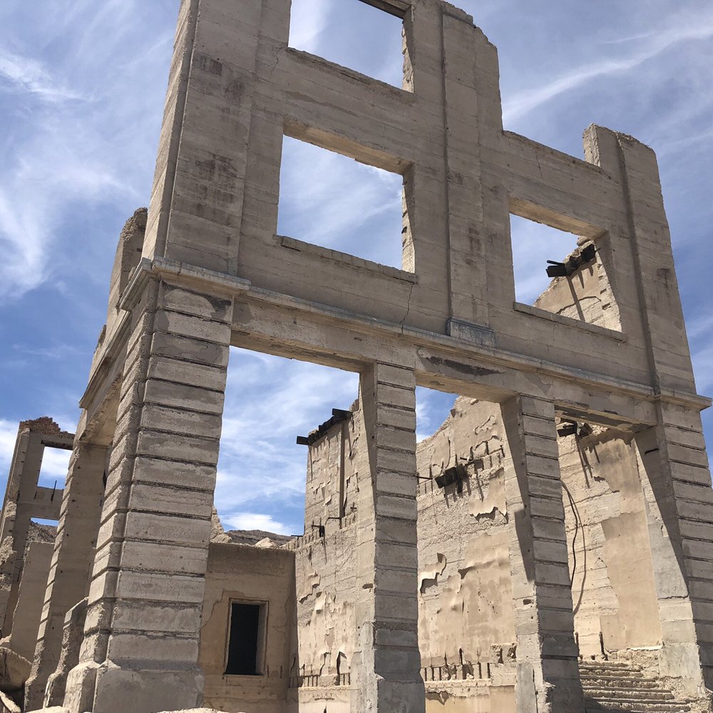 Rhyolite Ghost Town - Landmarks & Historical Buildings Near Me - Beatty, Nevada Rhyolite Ghost Town - Landmarks & Historical Buildings Near Me - Beatty, Nevada