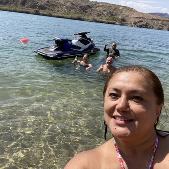 Sandbar Resort - Having fun in the water with family. - RV Parks Near Me - Parker, Arizona