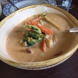 Thai Silk Restaurant - Panang curry with seafood nice
