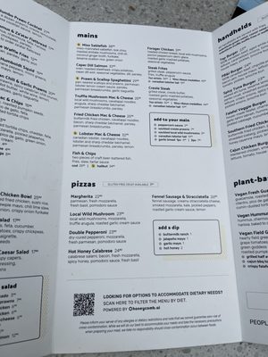 Menu photo 1 Tap & Barrel - Bridges Vancouver, BC