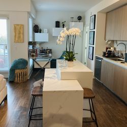 Artful Organizing Sf - New island, kitchen & home office styling