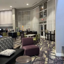 Spacious comfy lobby