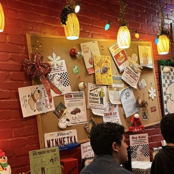 Prince Street Pizza - Bulletin board with home alone decor!! - Pizza Near Me - Studio City, California Prince Street Pizza - Bulletin board with home alone decor!! - Pizza Near Me - Studio City, California
