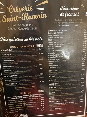 Menu photo 2 Le Saint-Romain Rouen, 76 Menu photo 2 Le Saint-Romain Rouen, 76