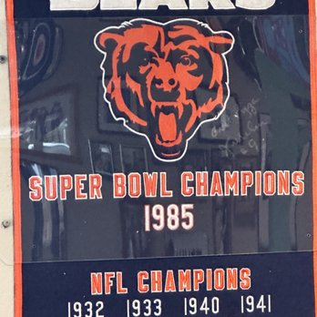 Chicago Mikes Pizza - Bears Super Bowl champion poster commemorating when they won 38 years ago - Pizza Near Me - Gardnerville, Nevada Chicago Mikes Pizza - Bears Super Bowl champion poster commemorating when they won 38 years ago - Pizza Near Me - Gardnerville, Nevada