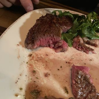Stonehouse Chaffee Crossing - Part of the "medium" rib eye. You can see the butter on the bottom right. - New American Near Me - Fort Smith, Arkansas