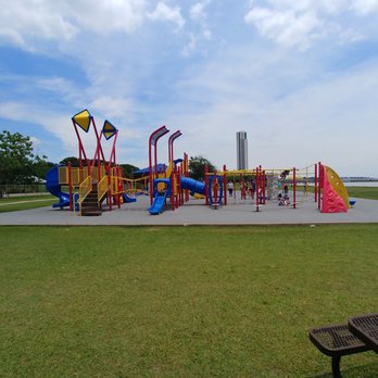 Clear Lake Park - Playground with my kids after sprinklers today 6/12/19 - Parks Near Me - Pasadena, Texas Clear Lake Park - Playground with my kids after sprinklers today 6/12/19 - Parks Near Me - Pasadena, Texas