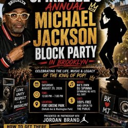 Fort Greene - Spike Lee's annual Michael Jackson Block party!