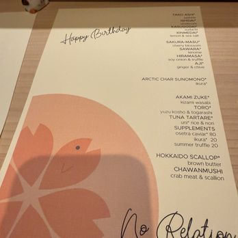 No Relation - Sushi Bars Near Me - Boston, Massachusetts