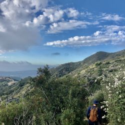 Beautiful View of Santa Barbara Channel from Rattlesnake Canyon with Captain Jack's
