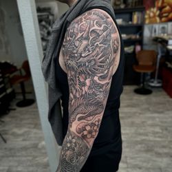 Dragon sleeve