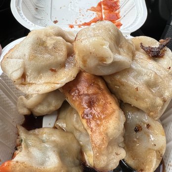 King Dumplings - Pork and chive fried dumplings - Chinese Near Me - New York, New York King Dumplings - Pork and chive fried dumplings - Chinese Near Me - New York, New York