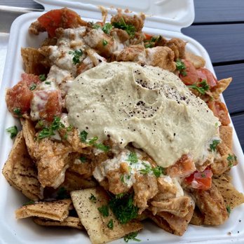 Hummus Labs - Chicken Shawarma Nachos - Mediterranean Near Me - Pasadena, California