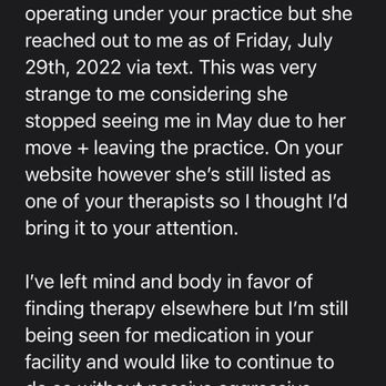 The Mind & Body Consortium - Email to owner - Counseling & Mental Health Near Me - Milford, Delaware The Mind & Body Consortium - Email to owner - Counseling & Mental Health Near Me - Milford, Delaware