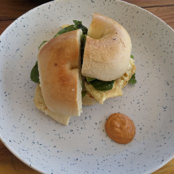 Madrez Cafe - Veggie bagel sandwich - Coffee & Tea Near Me - Flagstaff, Arizona