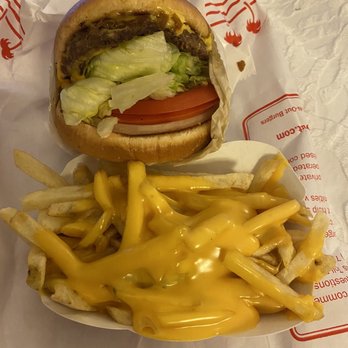 In-N-Out Burger - Cheeseburger and cheese fries - Fast Food Near Me - Redding, California In-N-Out Burger - Cheeseburger and cheese fries - Fast Food Near Me - Redding, California