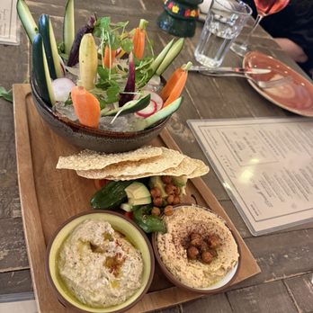 Honey Salt - SUMMERLIN CRUDITE - New American Near Me - Las Vegas, Nevada