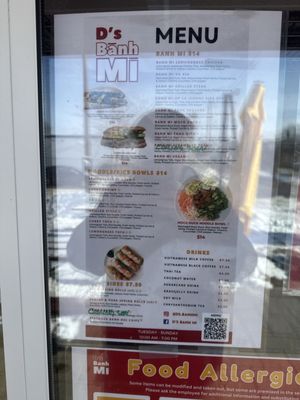 Menu photo 1 D's Banh Mi Minneapolis, MN Menu photo 1 D's Banh Mi Minneapolis, MN
