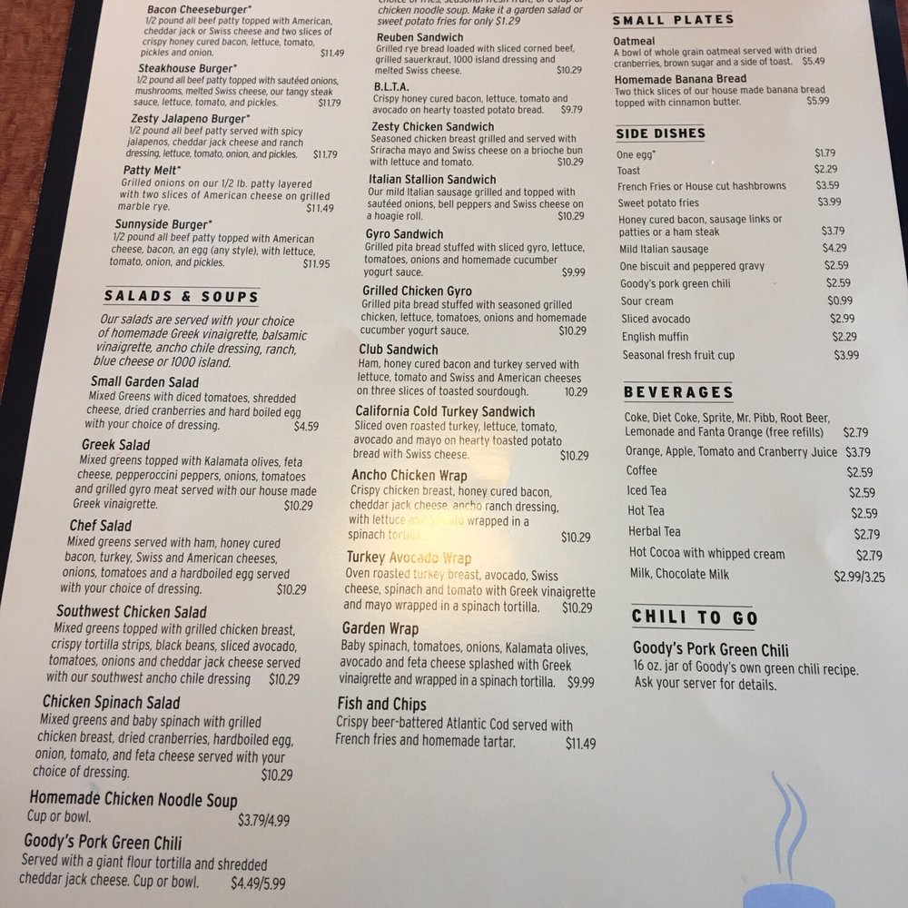 Goody's Eatery - American Near Me - Westminster, Colorado Goody's Eatery - American Near Me - Westminster, Colorado