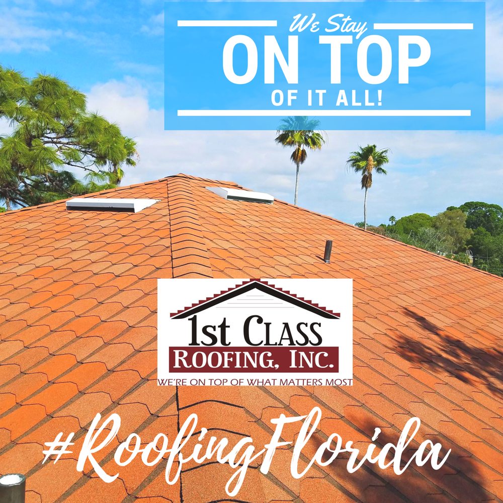 Slide of 1st Class Roofing